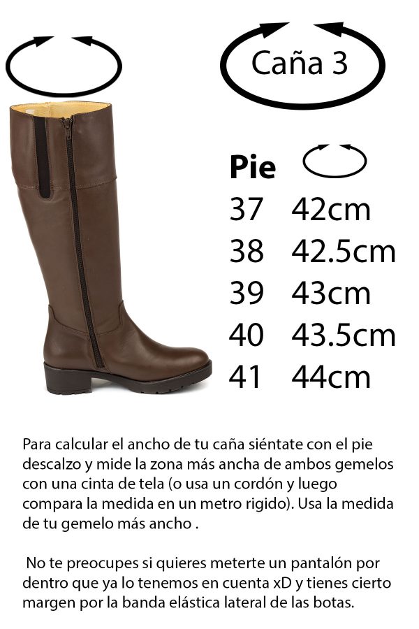 ancho caña talla 3